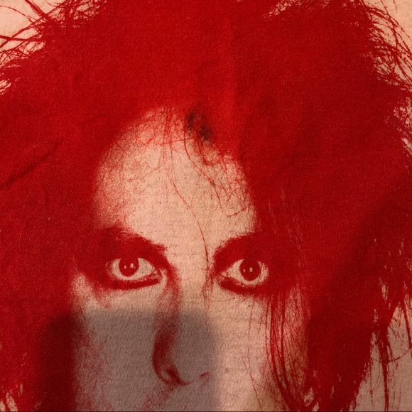 The Cure Band Tee - Robert Smith Face and Head - L - Picture 6 of 6